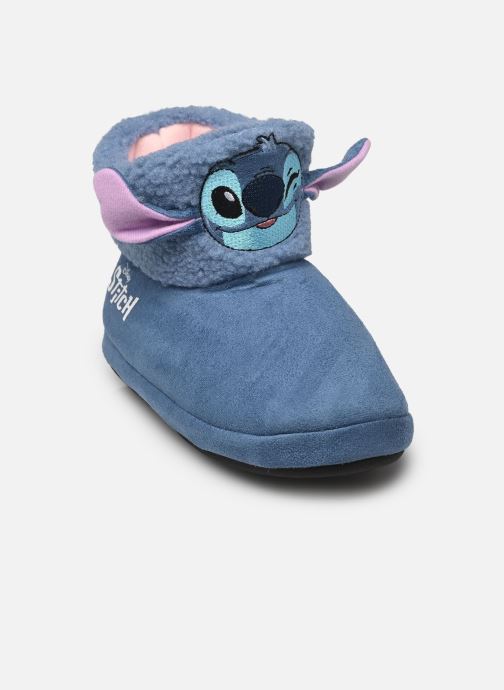 Sarenza Wear Chaussons montants Bottes enfants STITCH fille bleu