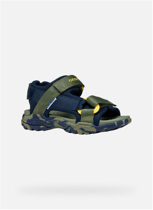 Geox Sandales BOREALIS BOY garçon bleu