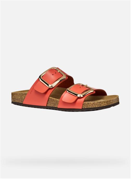 Geox Mules D BRIONIA R femme rouge