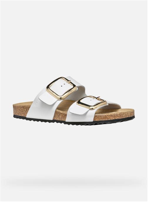 Geox Mules D BRIONIA R femme blanc