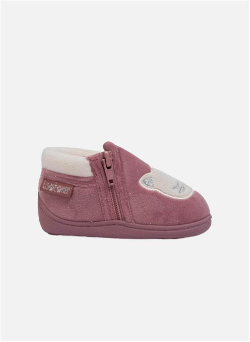 Isotoner Chaussons Chaussons bottillons zip Enfant Rose Chat fille rose