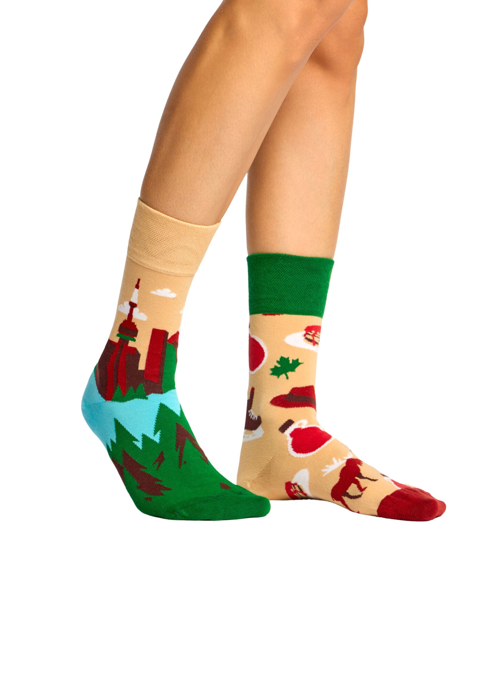Chaussettes Chaussettes Canada homme vert Dedoles Chaussettes Chaussettes Canada homme vert Vert clair