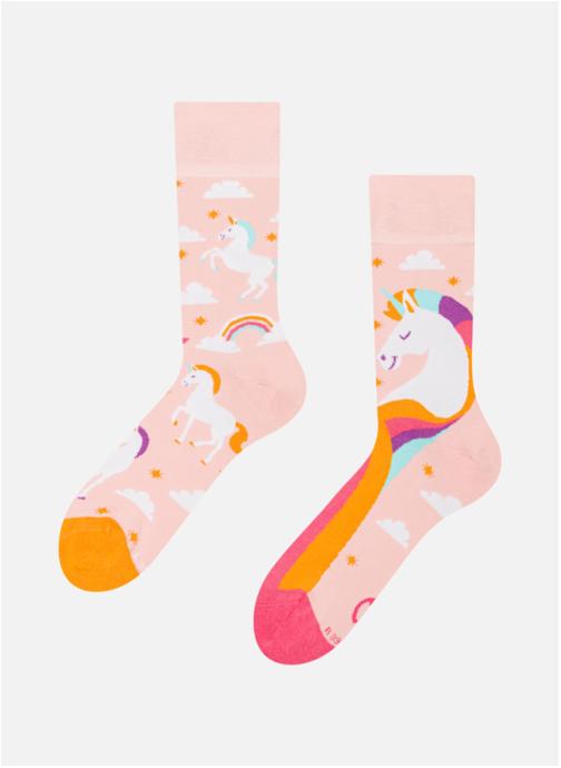 Dedoles Chaussettes Chaussettes Licorne Dans Les Nuages femme rose