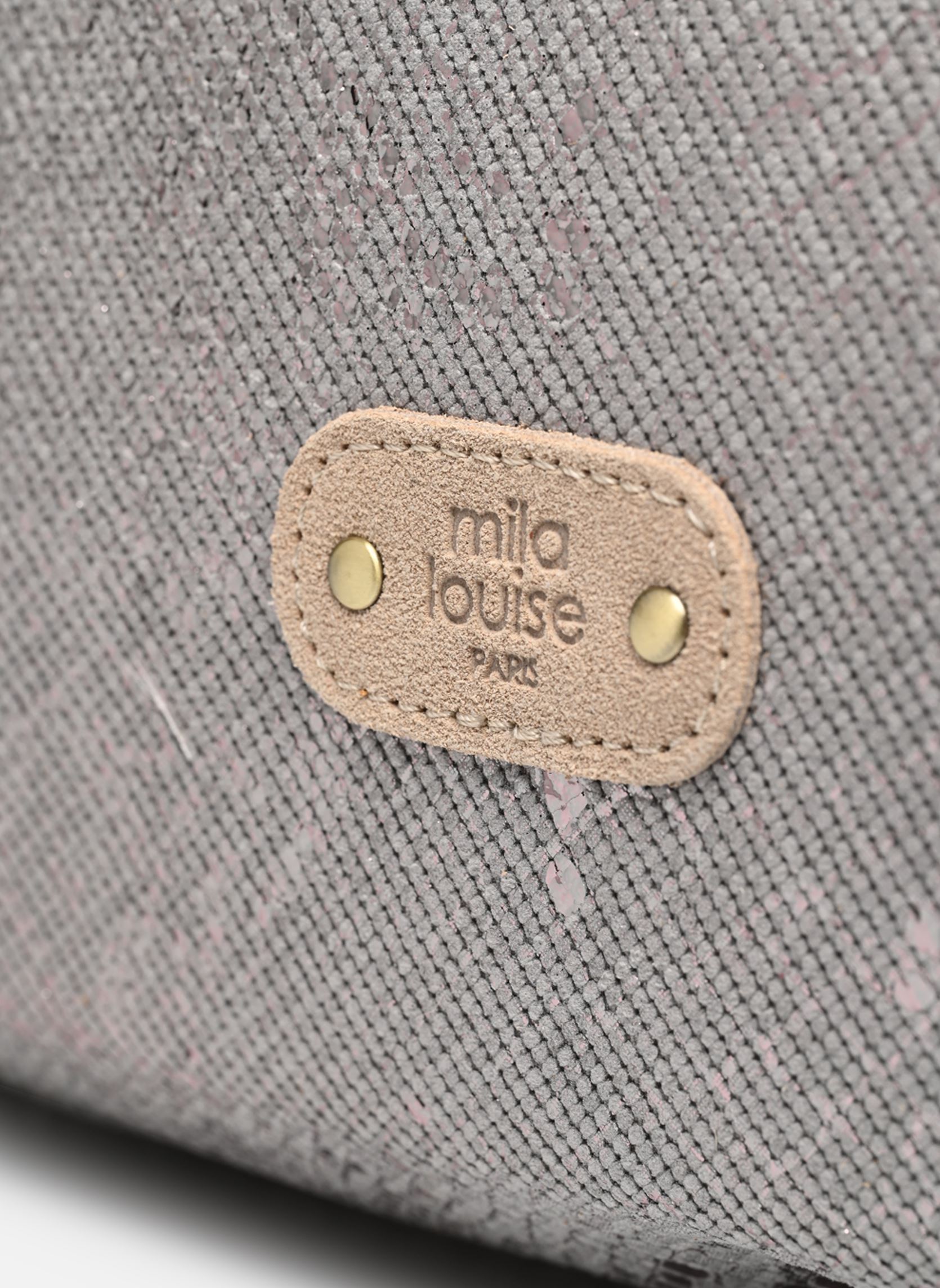 Bandolera Perla VI mujer gris Mila Louise Bandolera Perla VI mujer gris CREME