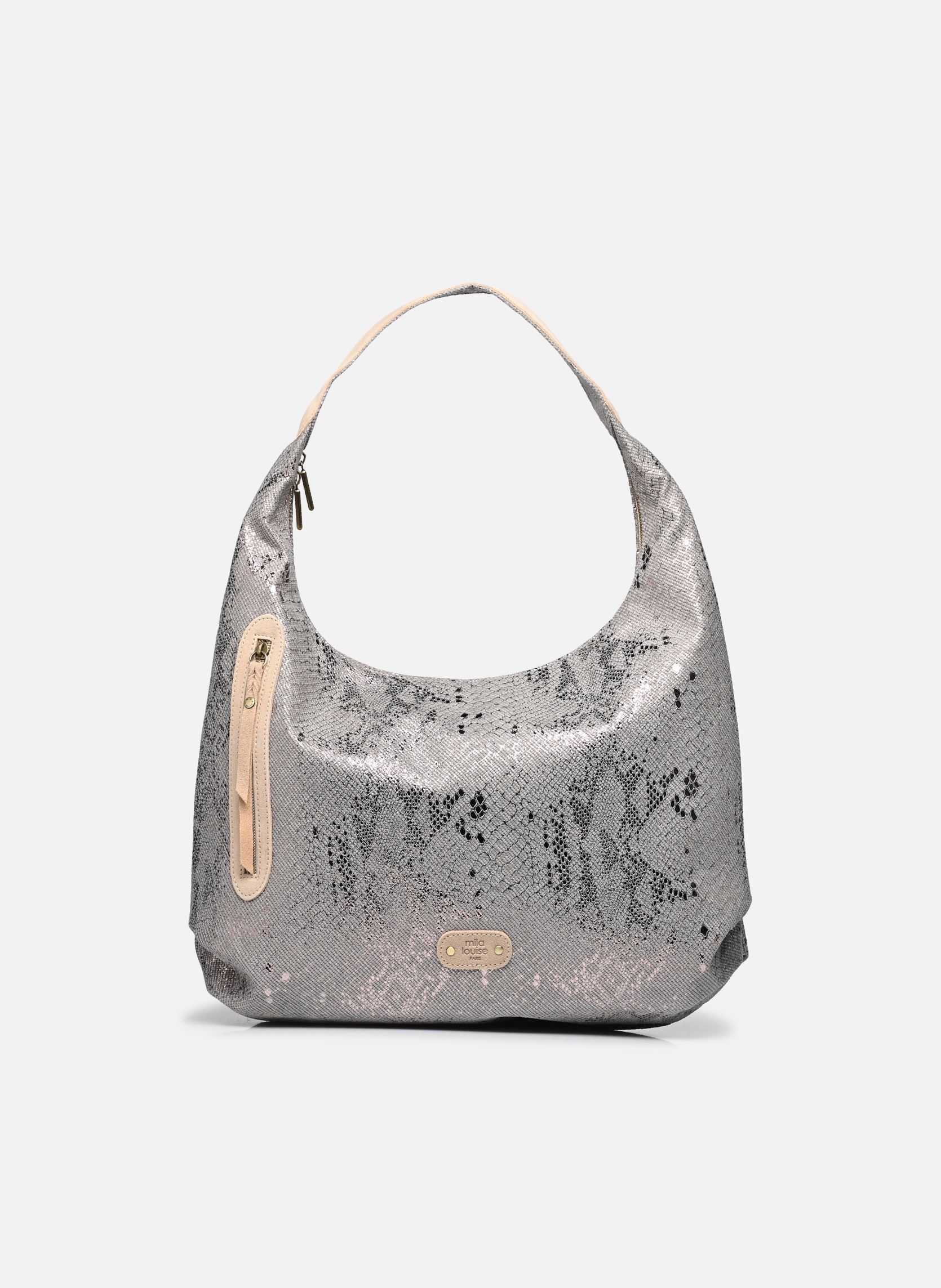 Bandolera Perla VI mujer gris Mila Louise Bandolera Perla VI mujer gris CREME