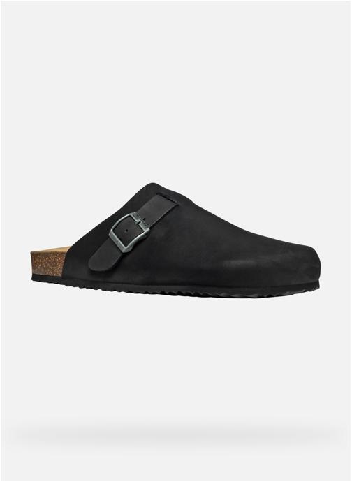 Geox Mules SANDAL GHITA MAN homme noir