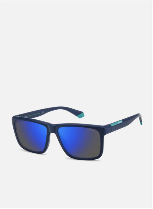 Polaroid Lunettes de soleil Lunettes de Soleil PLD 2164/S Matte Blue/Blue Mirrored homme bleu