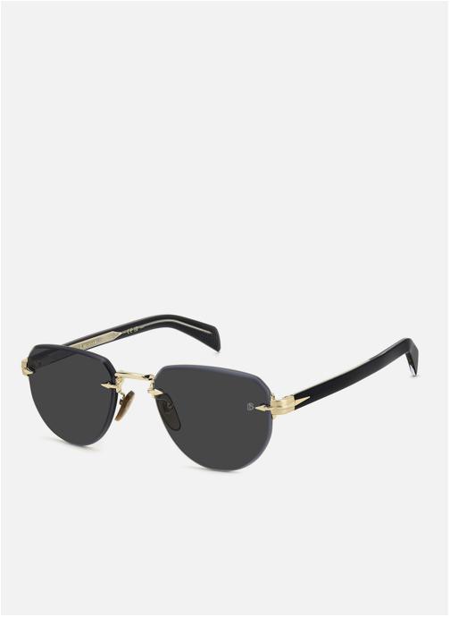 David Beckham Lunettes de soleil Lunettes de Soleil DB 7144/S Gold Black/Grey homme or