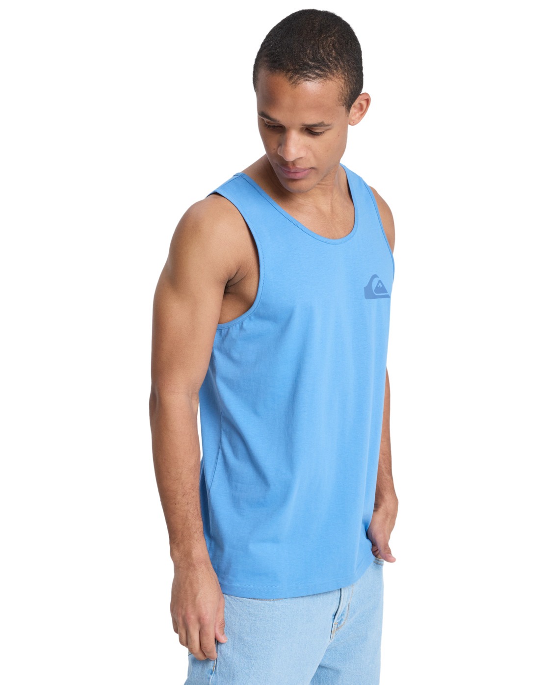 Débardeurs EV Comp Logo homme bleu Quiksilver Débardeurs EV Comp Logo homme bleu Bleu
