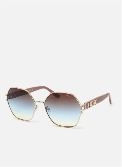 Guess Lunettes de soleil femme or et bronze