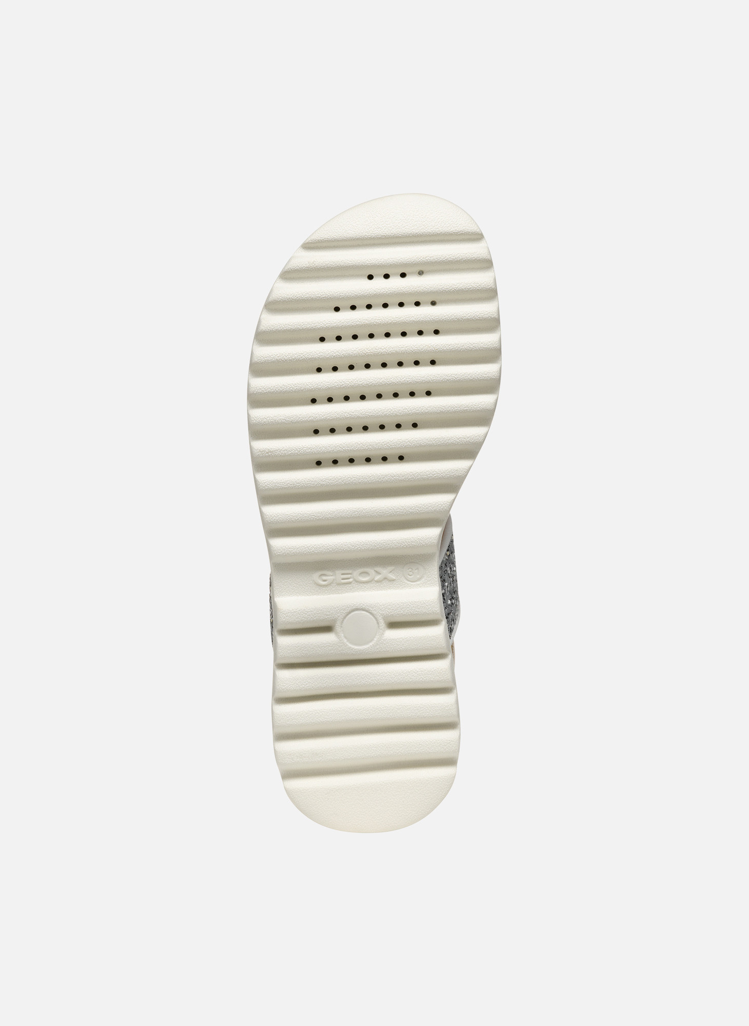 Sandales SANDAL CORALIE GIRL fille argent Geox Sandales SANDAL CORALIE GIRL fille argent Argent