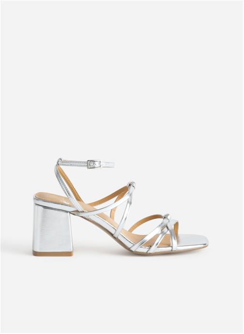 Eram Sandale Talon ArgentÃ© Eram GALITH (Argent) Sandales Et Nu