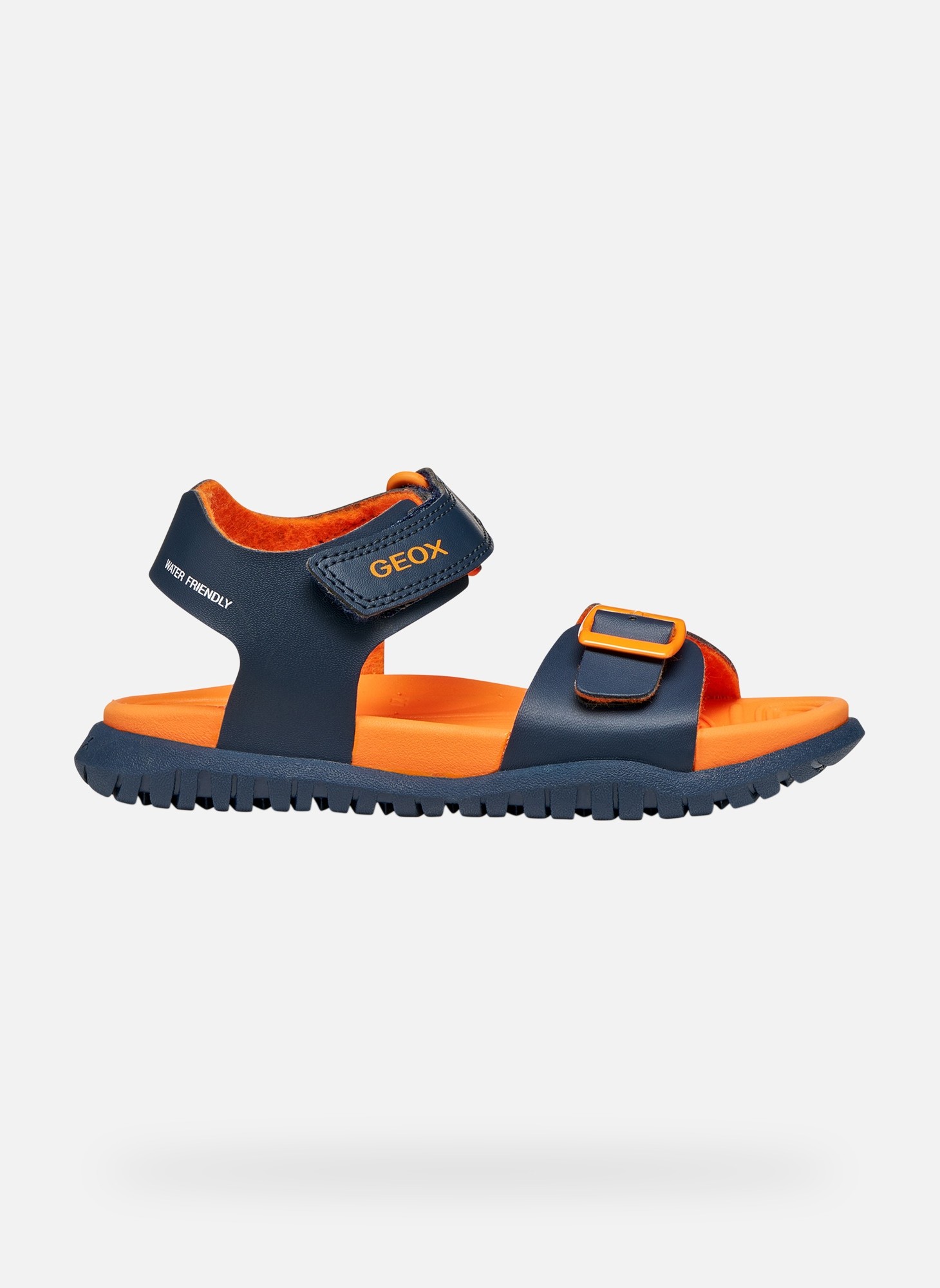 Sandales J SANDAL FUSBETTO BOY garçon bleu Geox Sandales J SANDAL FUSBETTO BOY garçon bleu Bleu marine