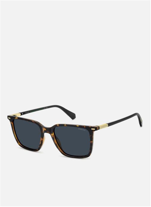 Polaroid Lunettes de soleil Lunettes de Soleil PLD 4183/S/X Dark Havana/Blue Polarized homme marron