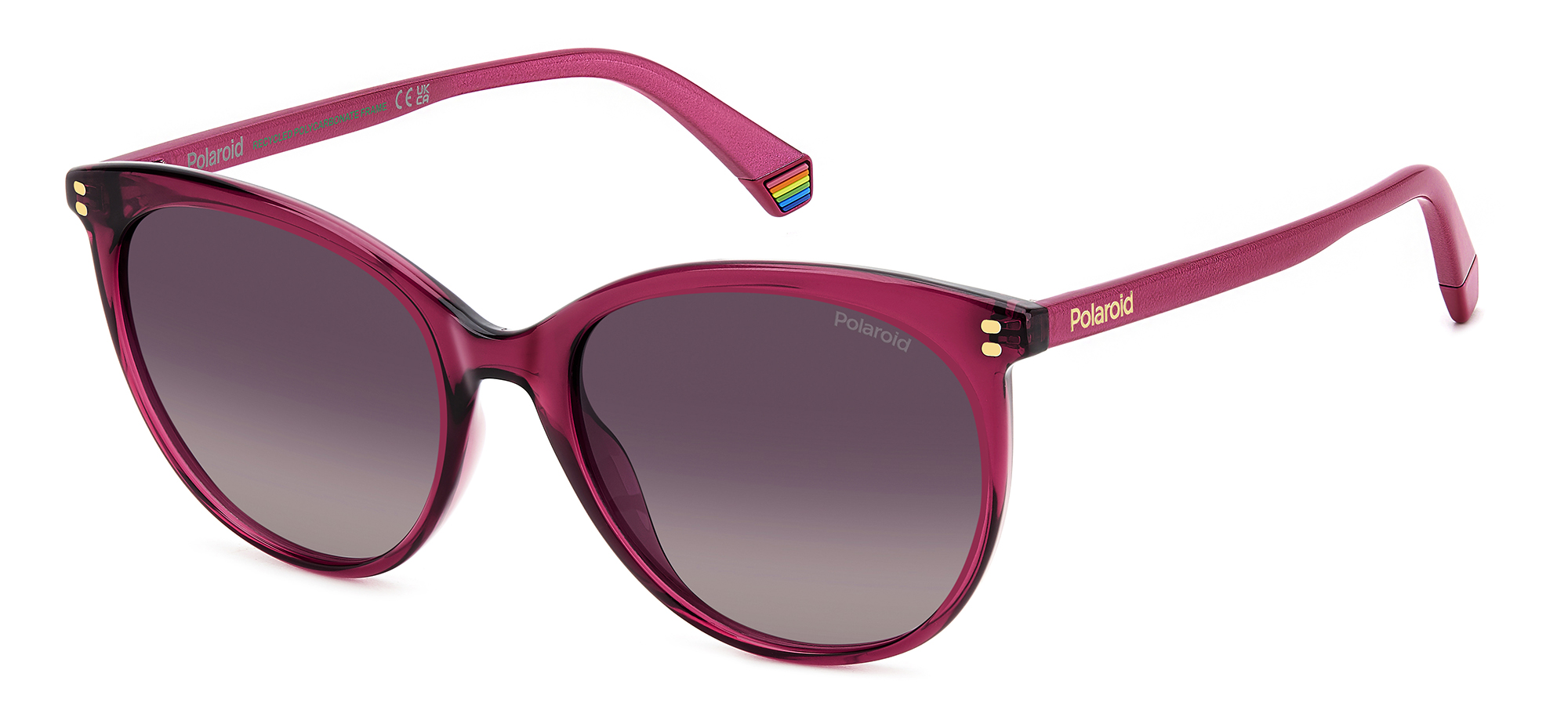 Lunettes de soleil Lunettes de Soleil PLD 6231/S Cyclamen/ Burgundy Shaded Polarized femme rouge Polaroid Lunettes de soleil Lunettes de Soleil PLD 6231/S Cyclamen/ Burgundy Shaded Polarized femme rouge red