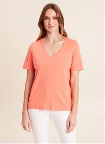 Tee-shirts TIBRICOEUR femme bleu