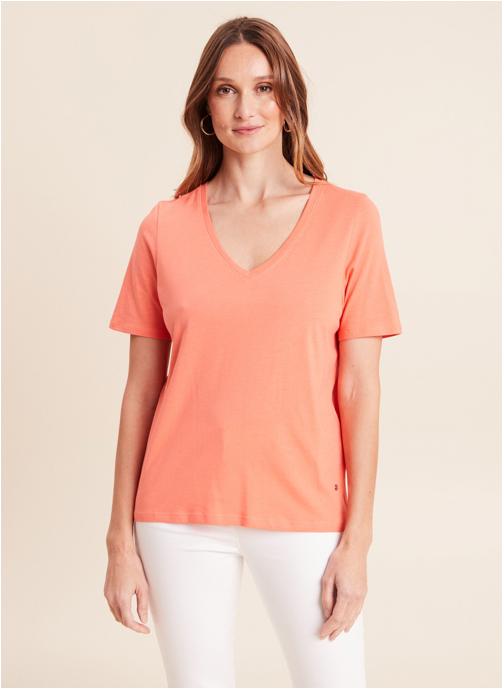 Bréal Tee-shirts TIBRICOEUR femme orange
