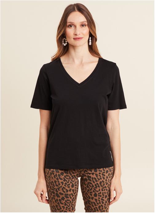 Bréal Tee-shirts TIBRICOEUR femme noir