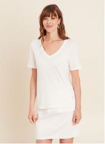 Tee-shirts TIBRICOEUR femme bleu