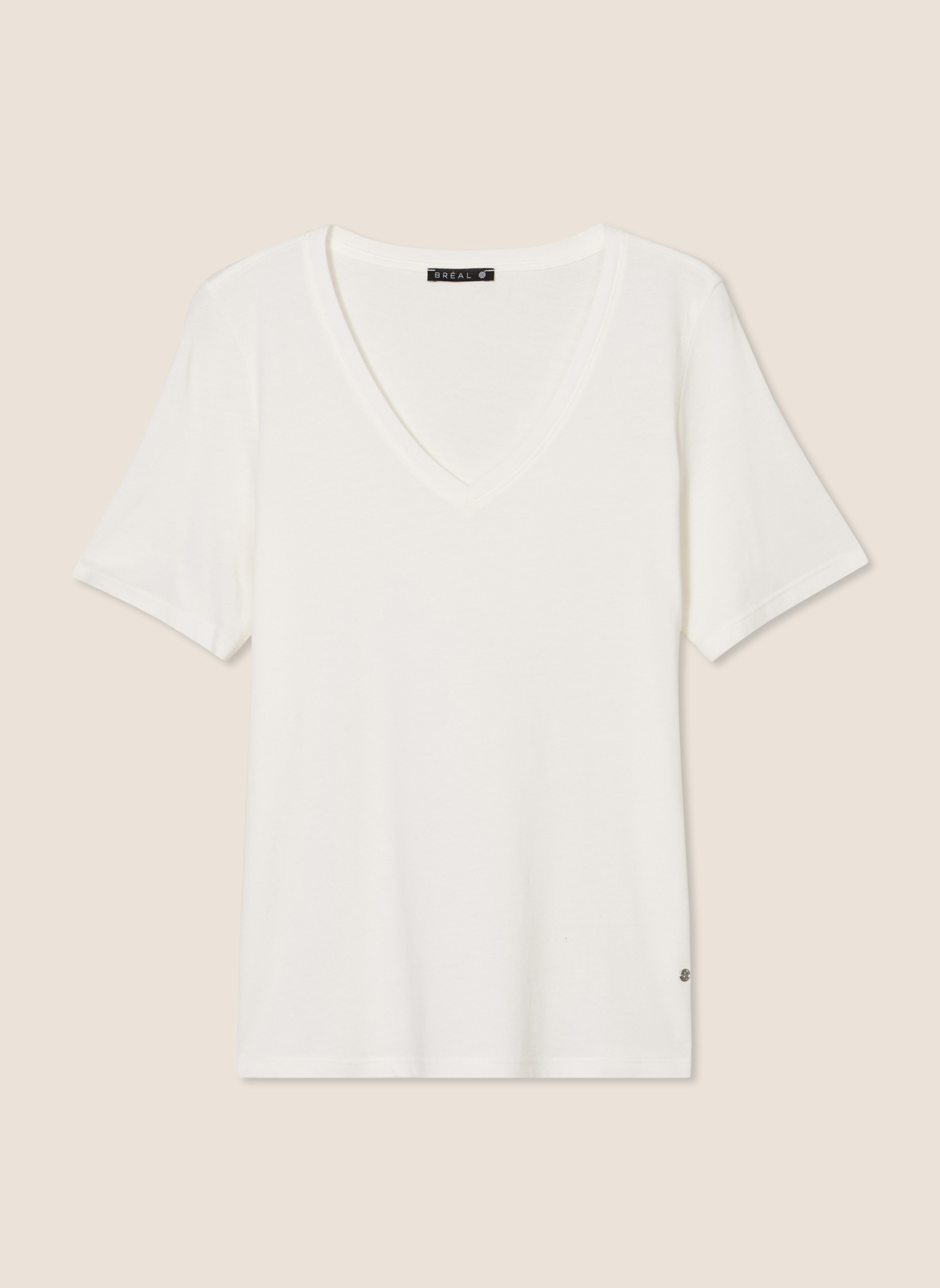Tee-shirts TIBRICOEUR femme blanc Bréal Tee-shirts TIBRICOEUR femme blanc Blanc
