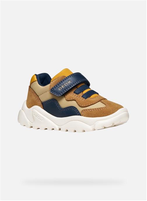 Geox Baskets basses B CIUFCIUF BOY garçon beige