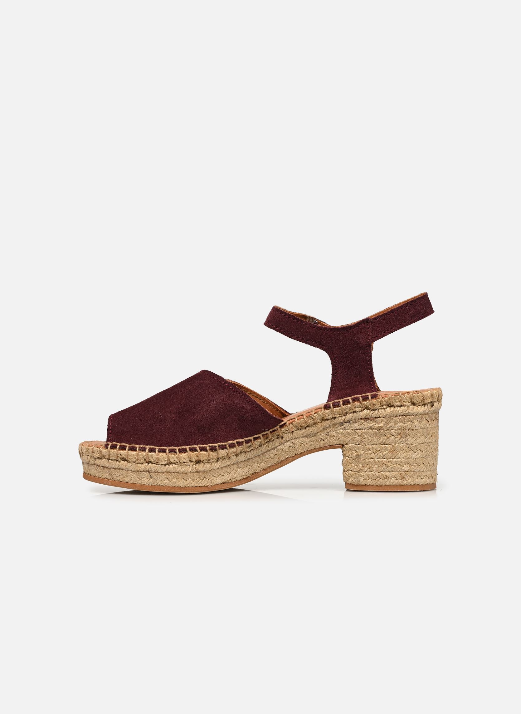 Sandalen Var dames bordeaux Naguisa Sandalen Var dames bordeaux EGGPLANT