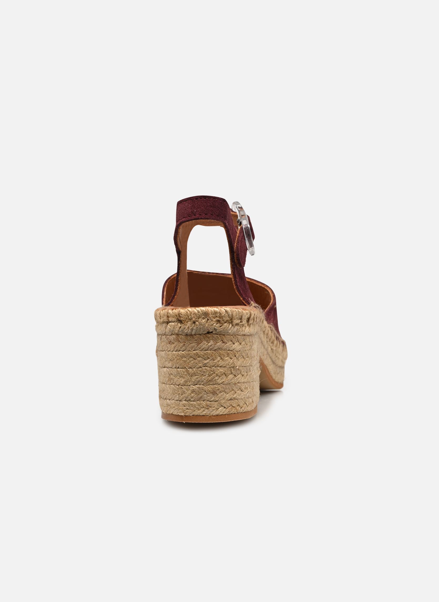 Sandalen Var dames bordeaux Naguisa Sandalen Var dames bordeaux EGGPLANT