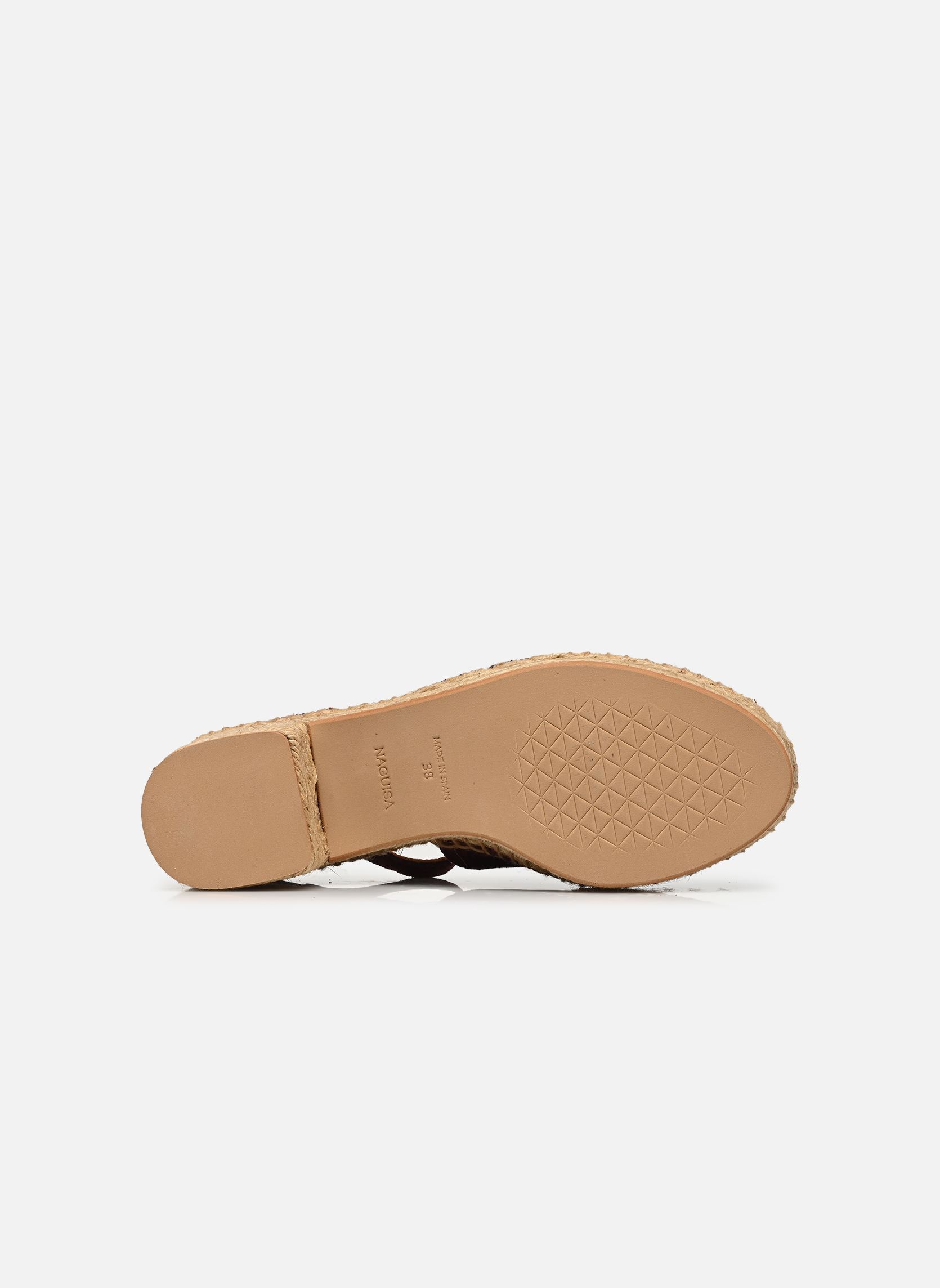 Sandalen Var dames bordeaux Naguisa Sandalen Var dames bordeaux EGGPLANT