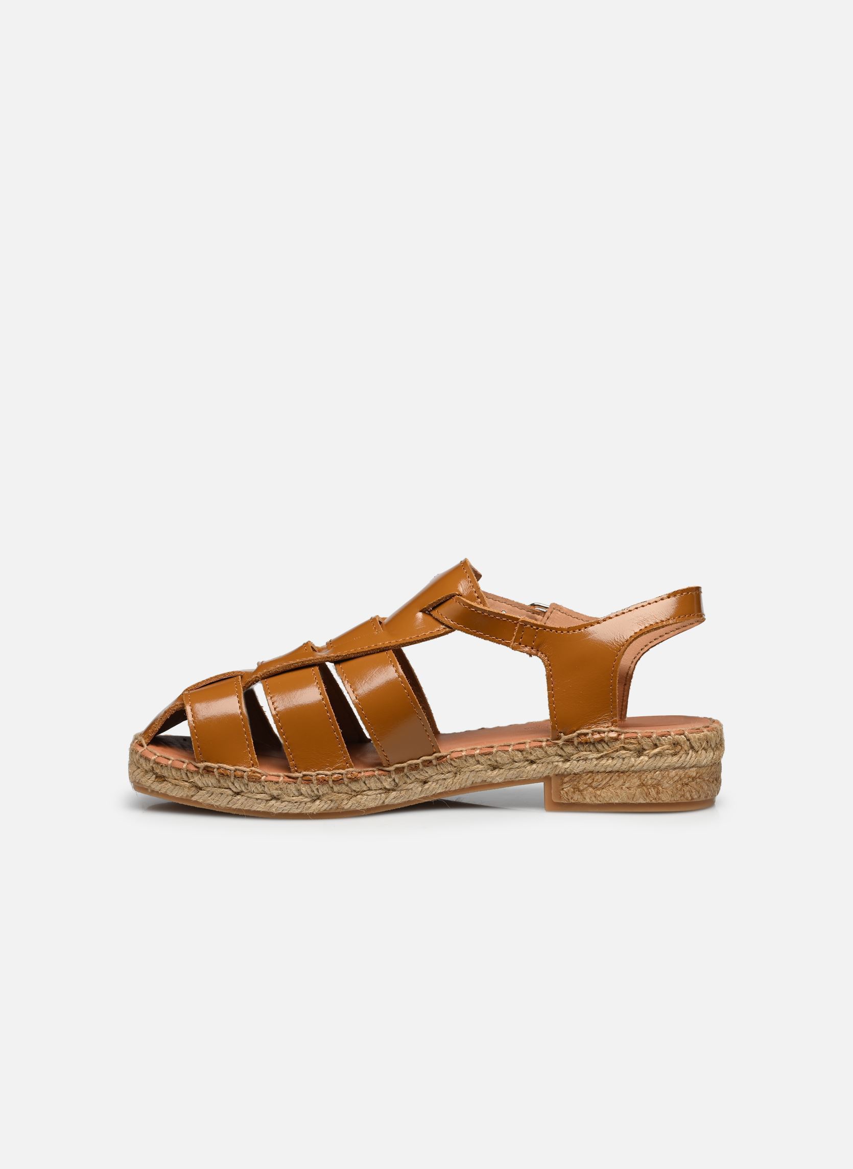 Sandali piatti Sativa donna marrone Naguisa Sandali piatti Sativa donna marrone CAMEL