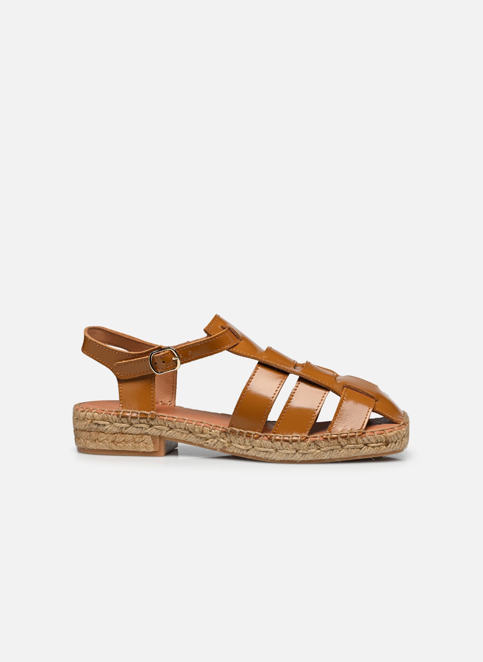Sandali piatti Sativa donna marrone Naguisa Sandali piatti Sativa donna marrone CAMEL