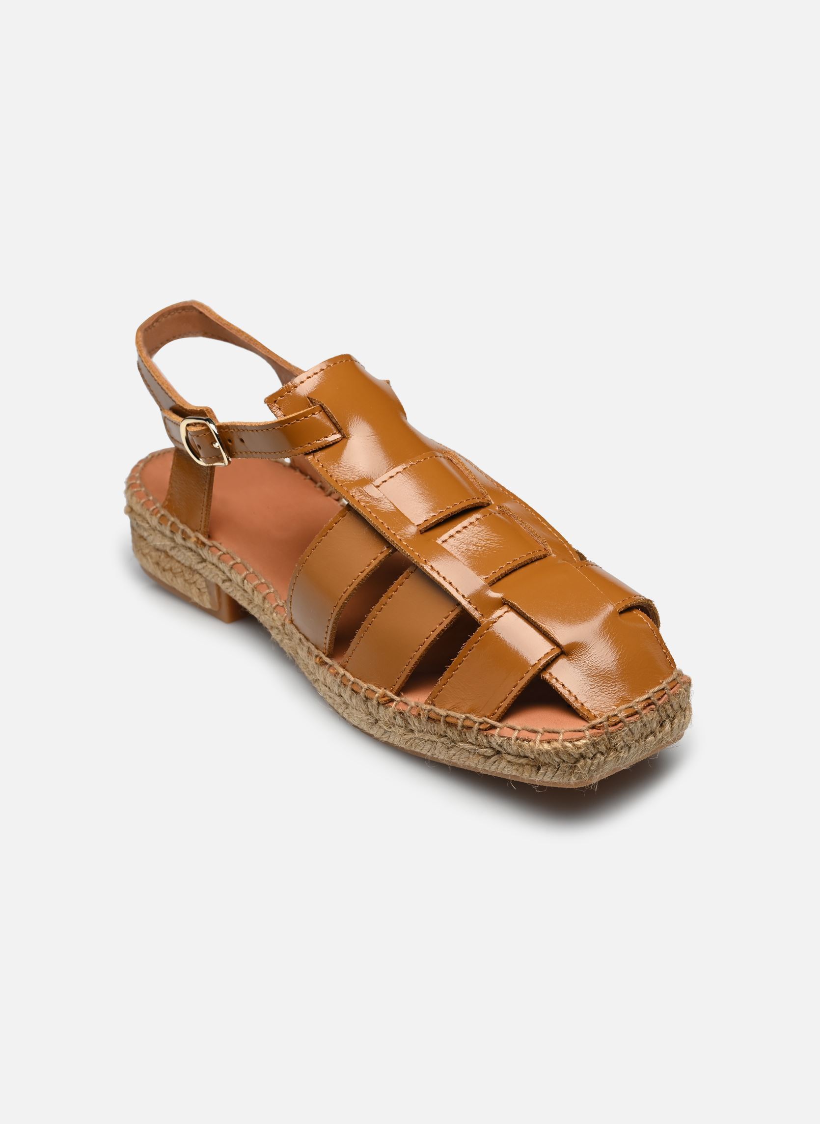 Sandali piatti Sativa donna marrone Naguisa Sandali piatti Sativa donna marrone CAMEL