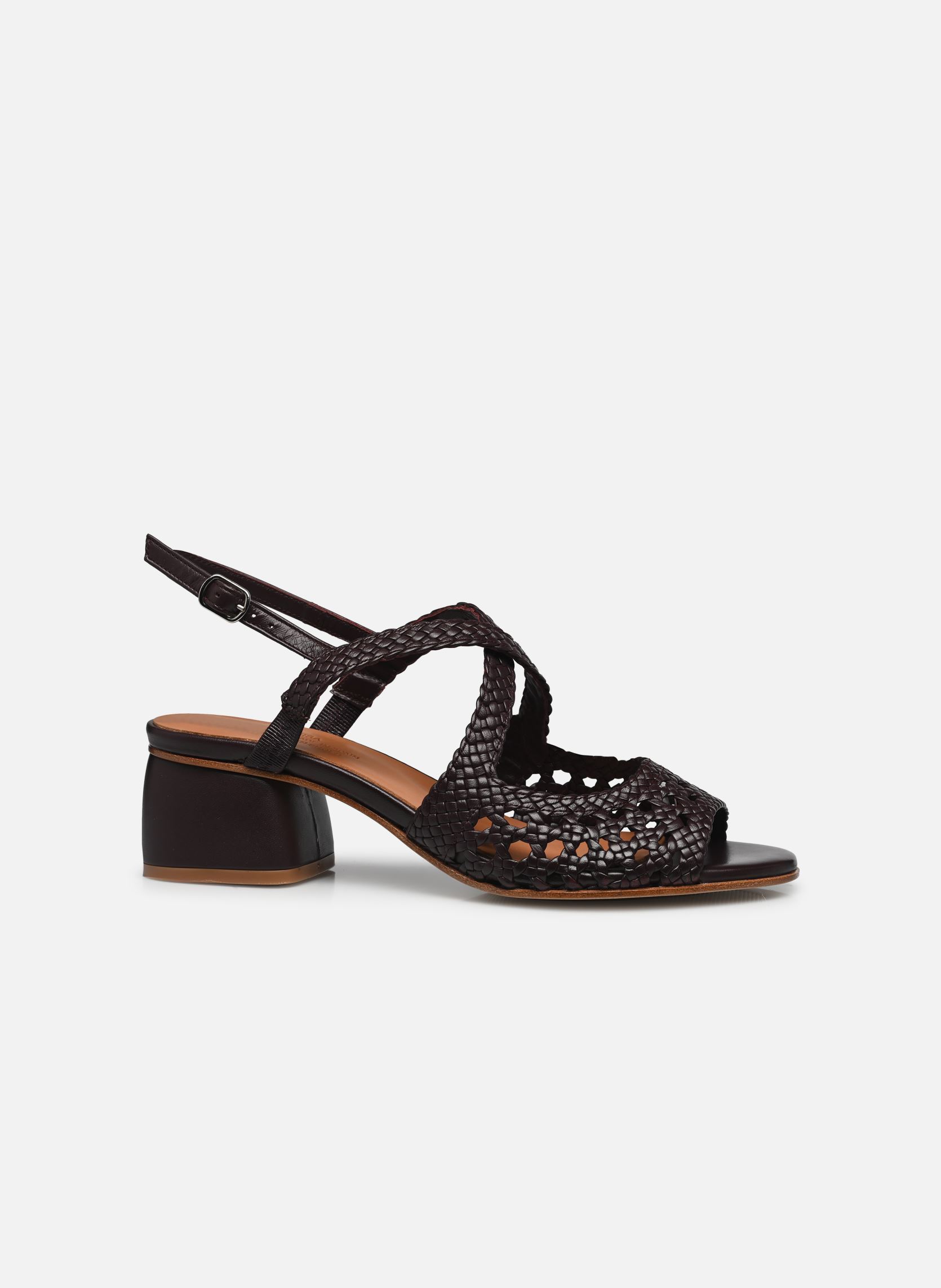 Sandalen Uga Rounded damen braun Naguisa Sandalen Uga Rounded damen braun EGGPLANT