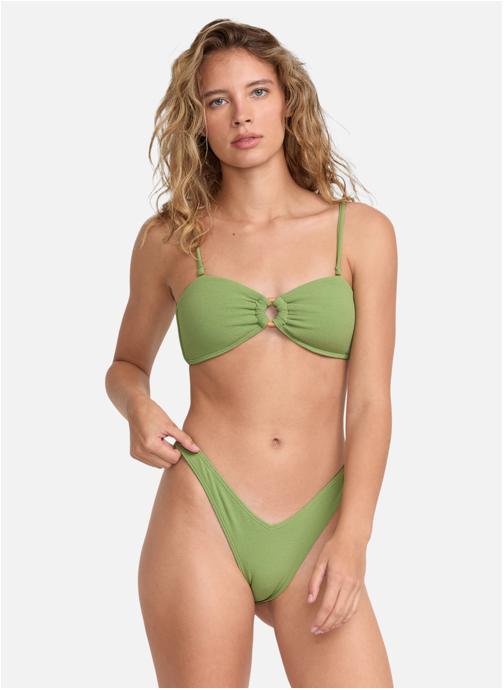 RVCA Hauts de maillot balconnet Costa femme vert