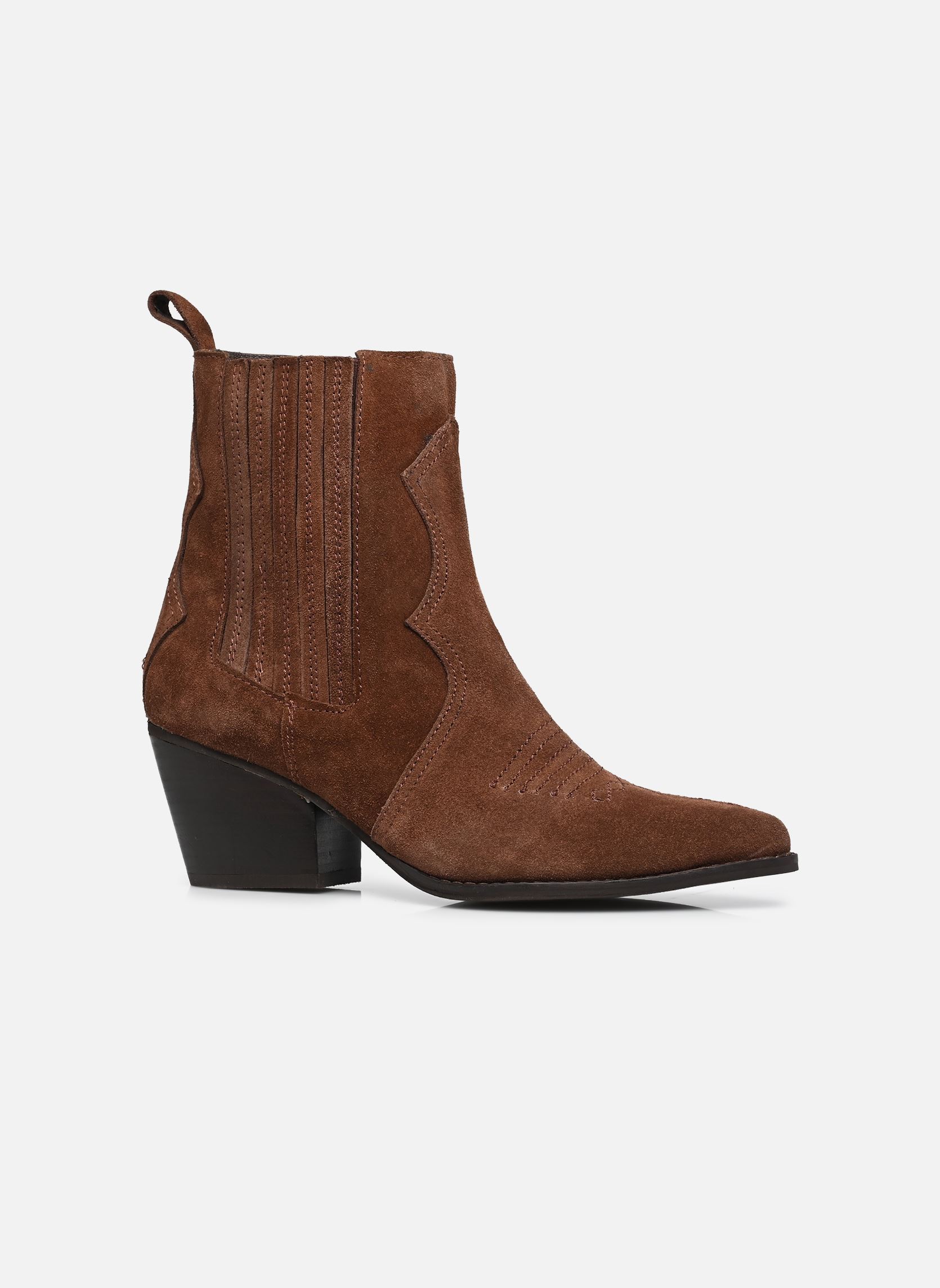 Cowboy boots Kapou dames bruin Georgia Rose Cowboy boots Kapou dames bruin Chocolat