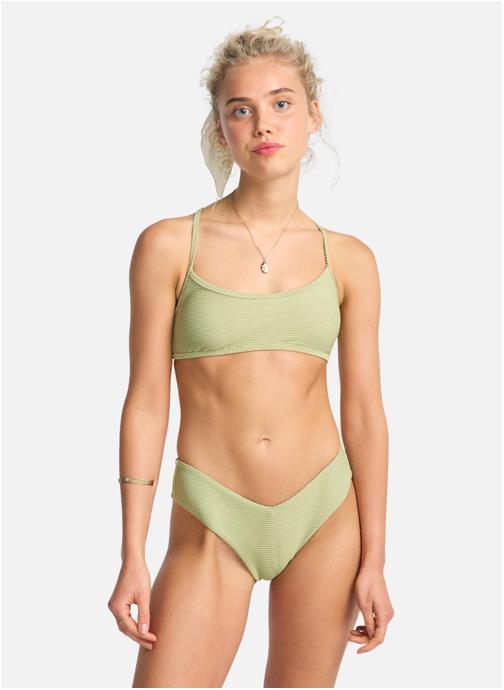 Billabong Bas de maillot culotte Tanlines Fiji femme vert