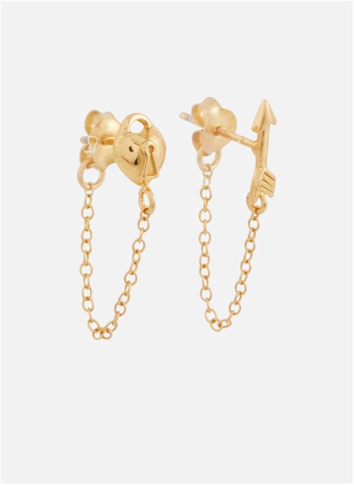 Balaboosté Boucles d'oreilles femme or et bronze