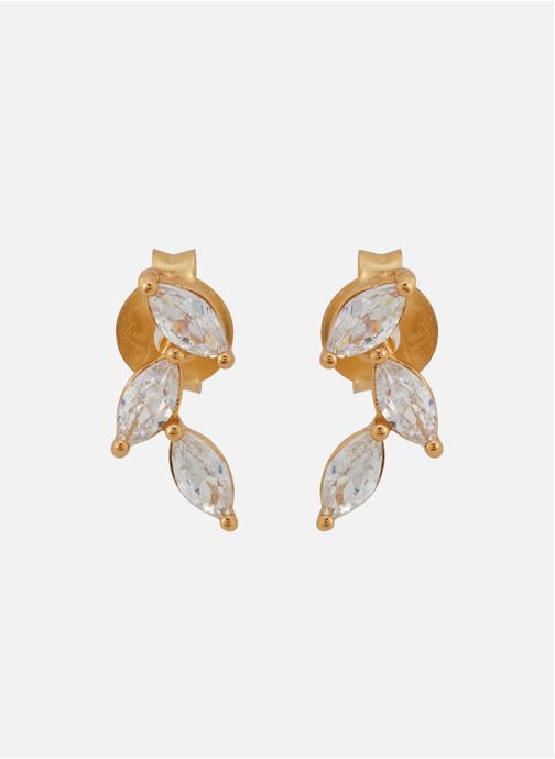 Balaboosté Boucles d'oreilles femme or et bronze