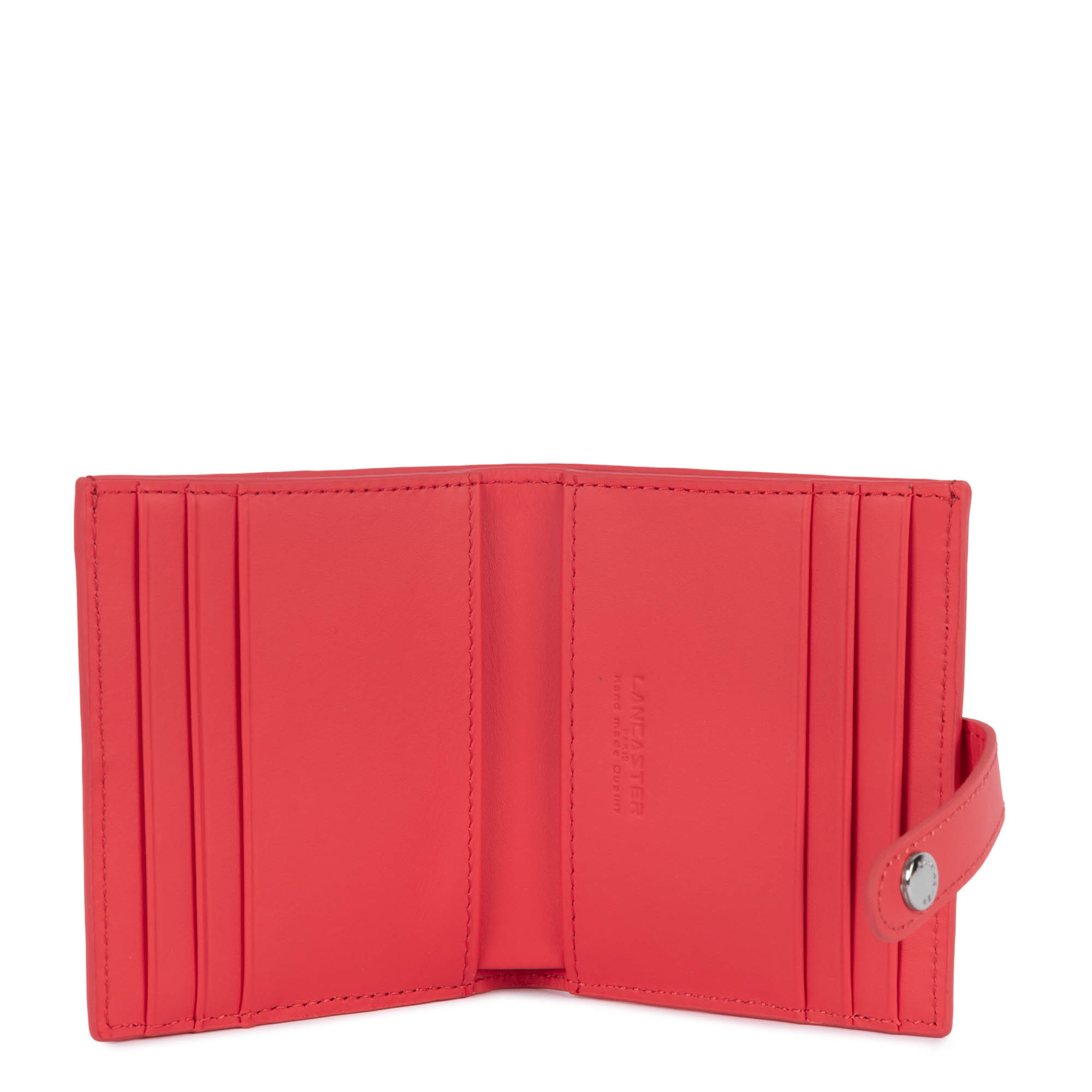 Porte-cartes Paris PM femme rouge Lancaster Porte-cartes Paris PM femme rouge Rouge