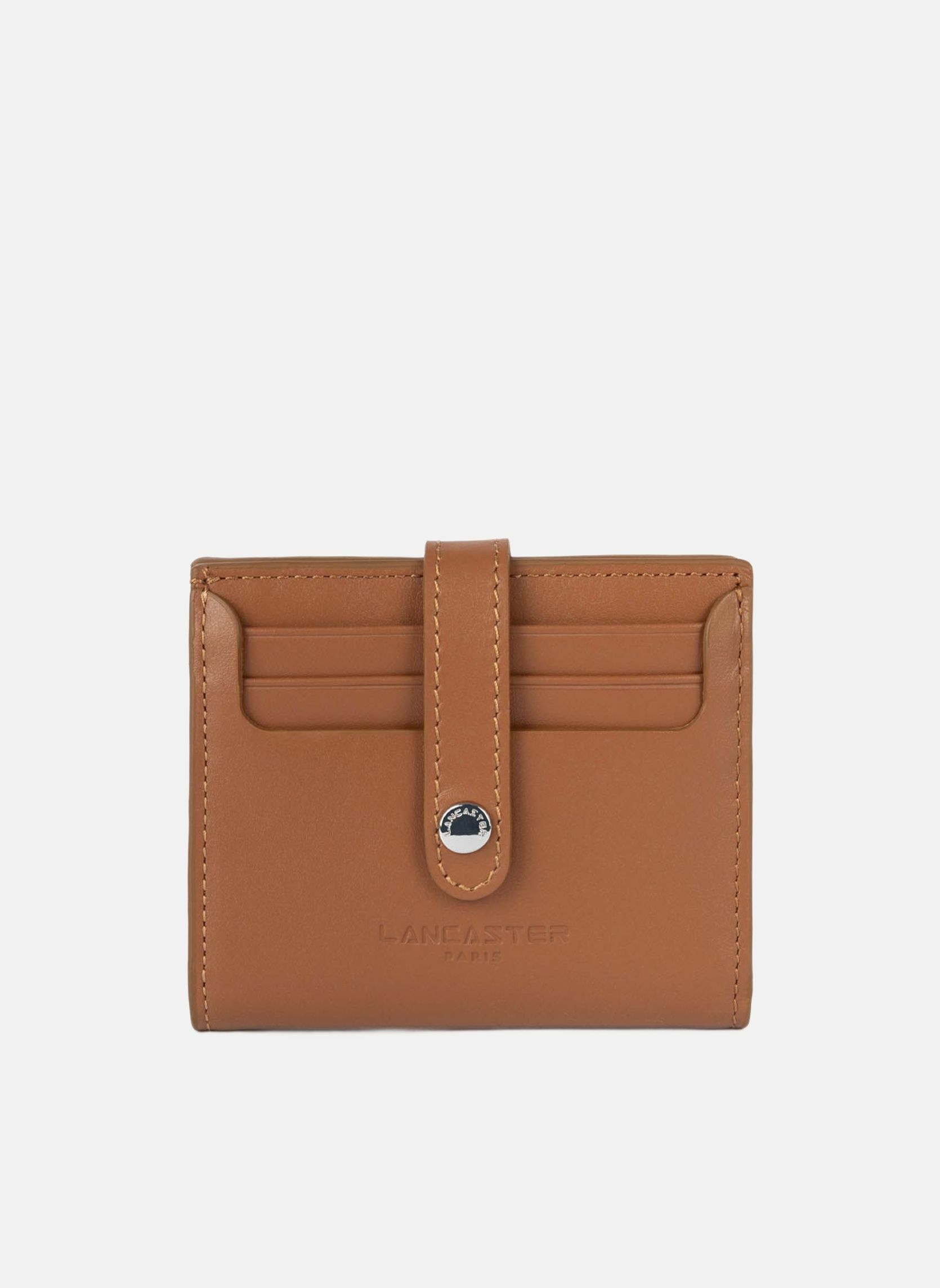 Porte-cartes Paris PM femme marron Lancaster Porte-cartes Paris PM femme marron Camel