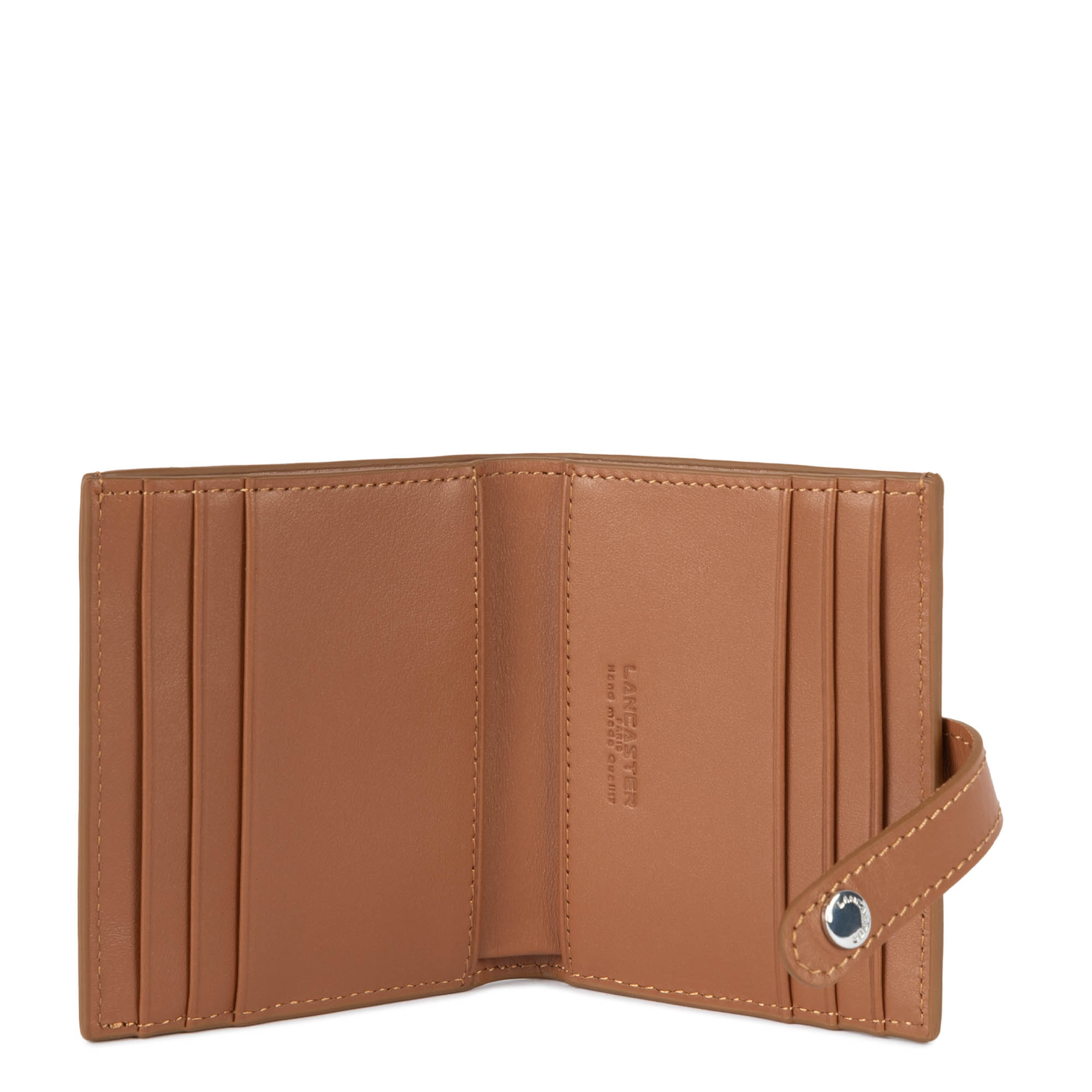 Porte-cartes Paris PM femme marron Lancaster Porte-cartes Paris PM femme marron Camel