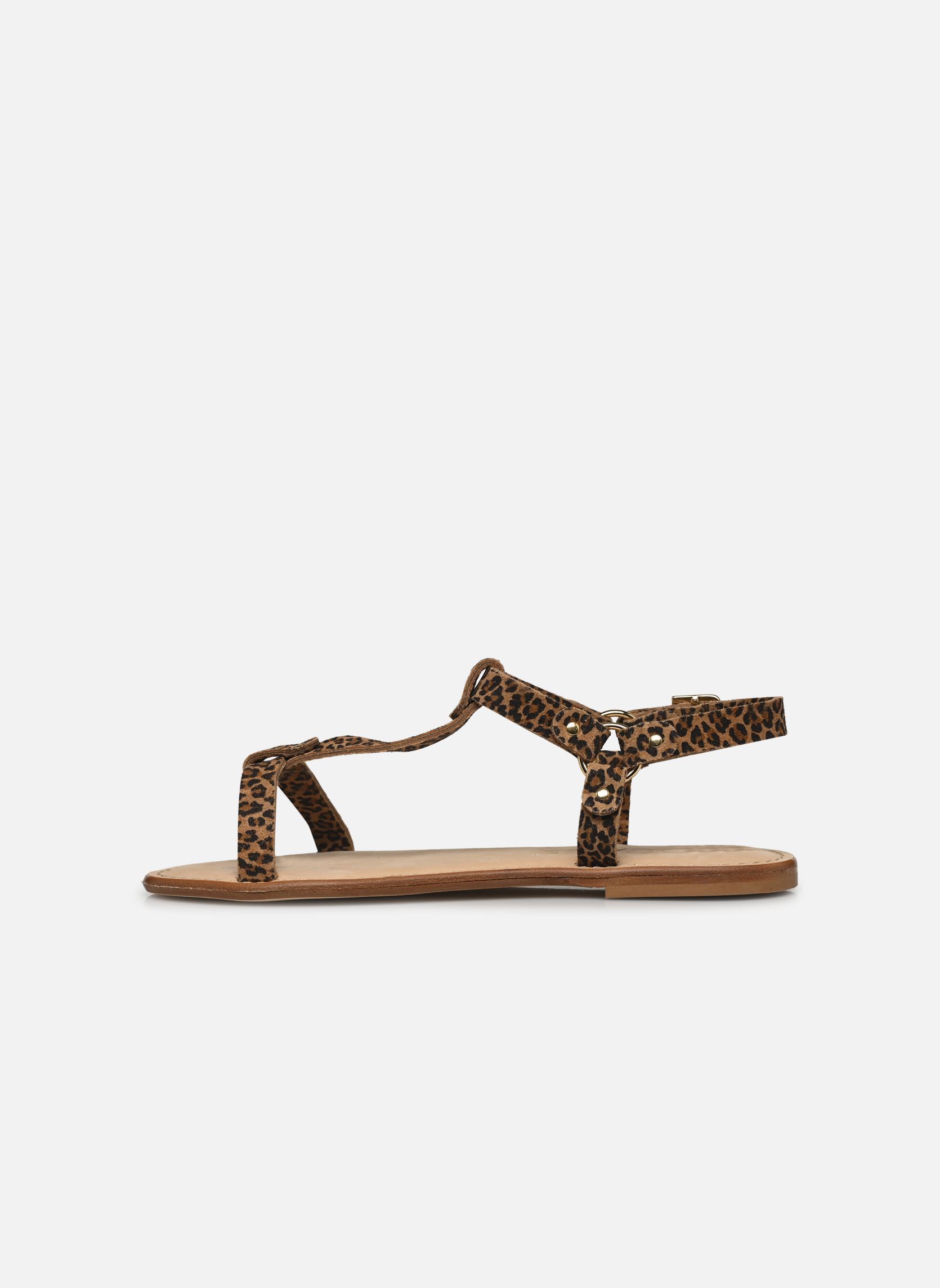 Sandalen GRAZIA dames bruin Bocage Sandalen GRAZIA dames bruin LEOPARD