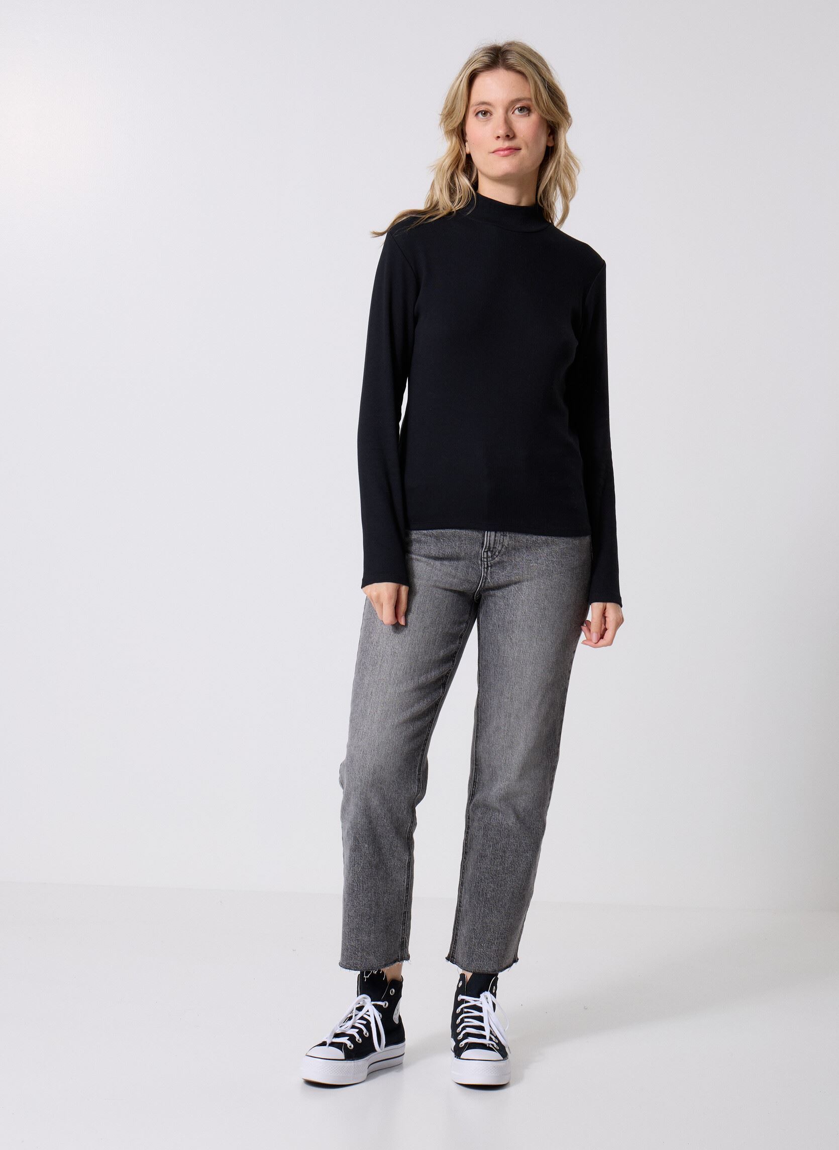 Tee-shirts manches longues TIROLI2 femme noir MADE BY Tee-shirts manches longues TIROLI2 femme noir Jet black