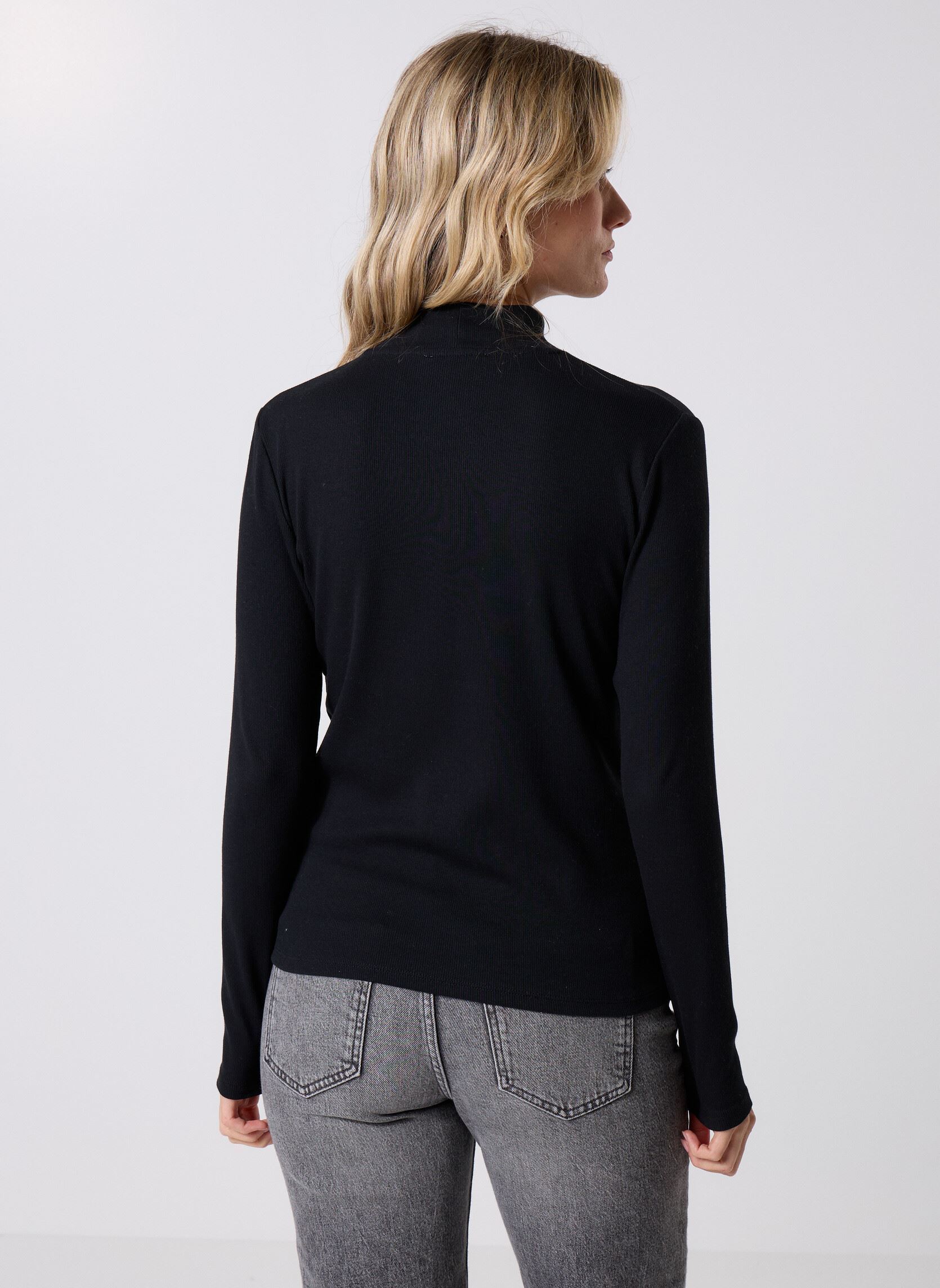 Tee-shirts manches longues TIROLI2 femme noir MADE BY Tee-shirts manches longues TIROLI2 femme noir Jet black