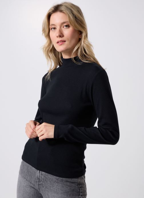 MADE BY Tee-shirts manches longues TIROLI2 femme noir