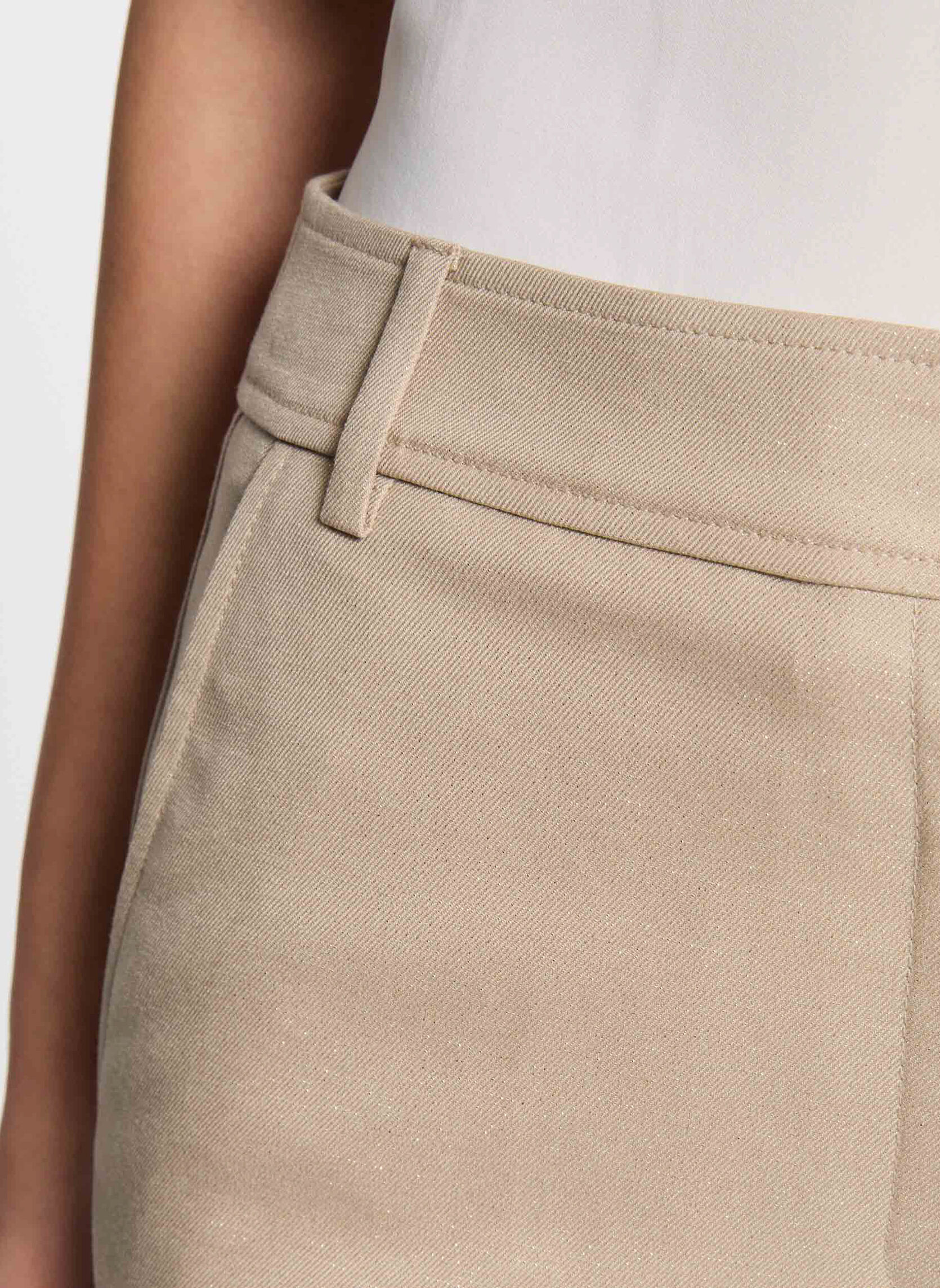 Pantalons droit 251-PLUX.F femme marron Morgan Pantalons droit 251-PLUX.F femme marron Marron clair
