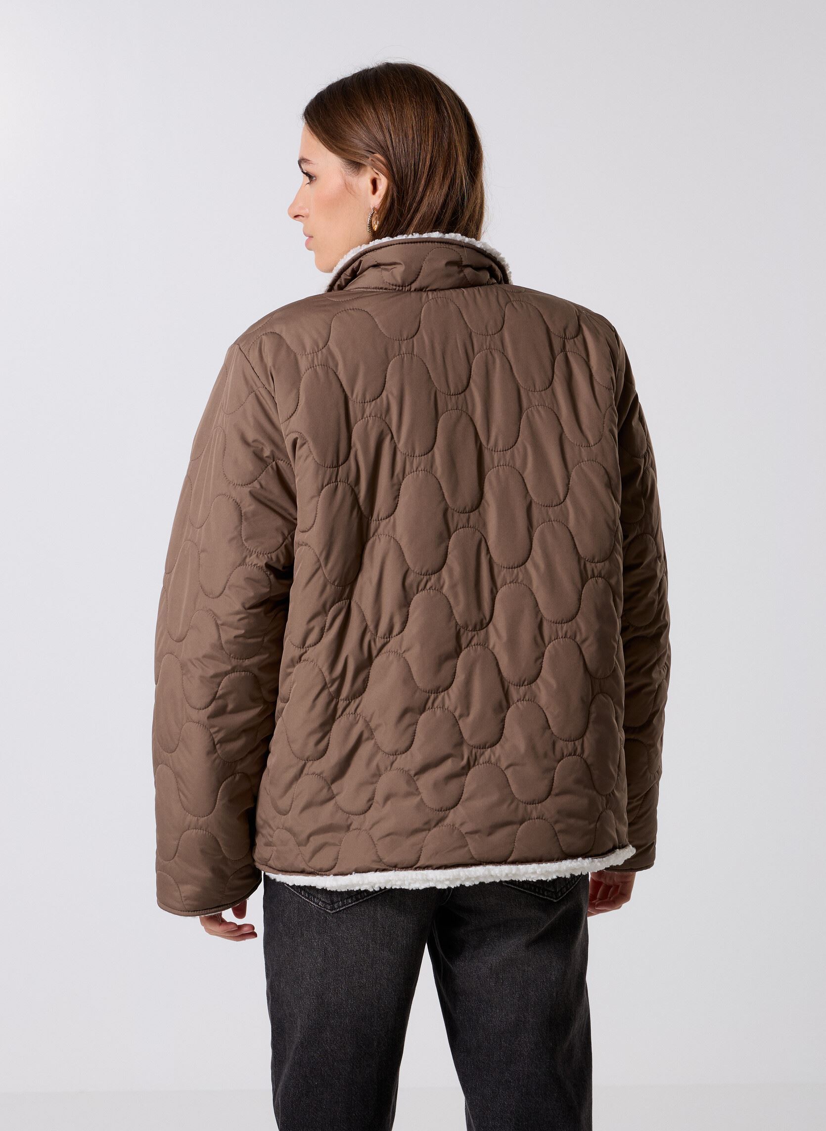 Vestes fourrure VALERIA femme marron Georgia Rose Vestes fourrure VALERIA femme marron BROWN LENTIL