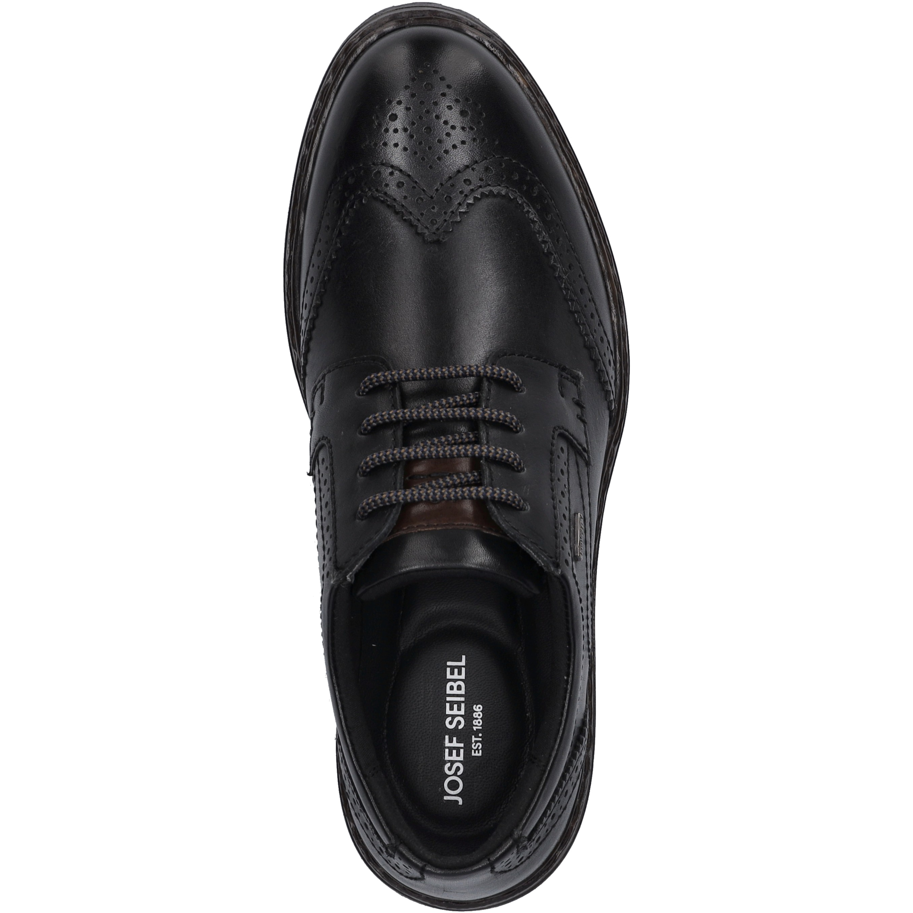 Richelieus Chaussure basse homme noir Josef Seibel Richelieus Chaussure basse homme noir Noir