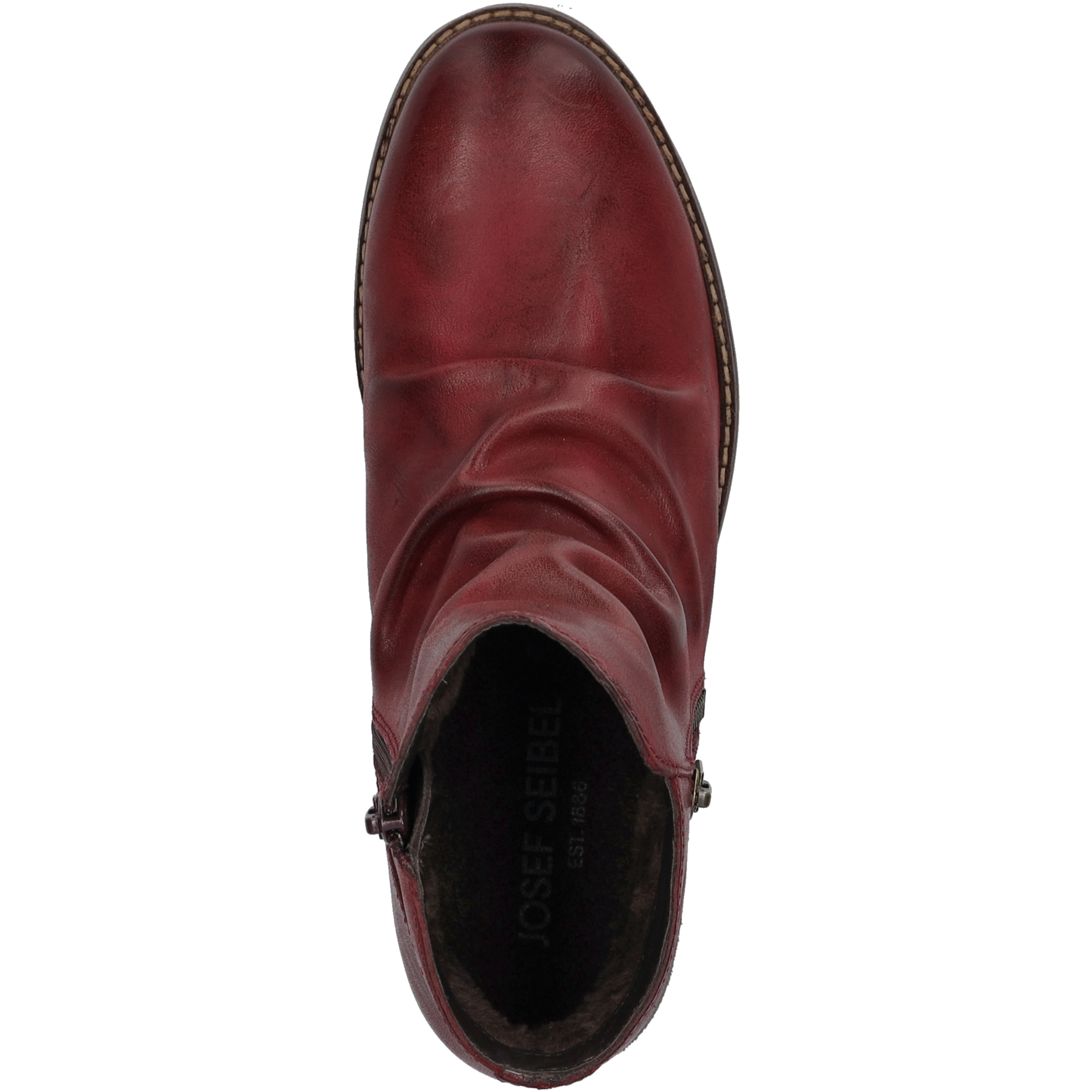 Bottines basses Botte à cheville femme bordeaux Josef Seibel Bottines basses Botte à cheville femme bordeaux Bordeaux