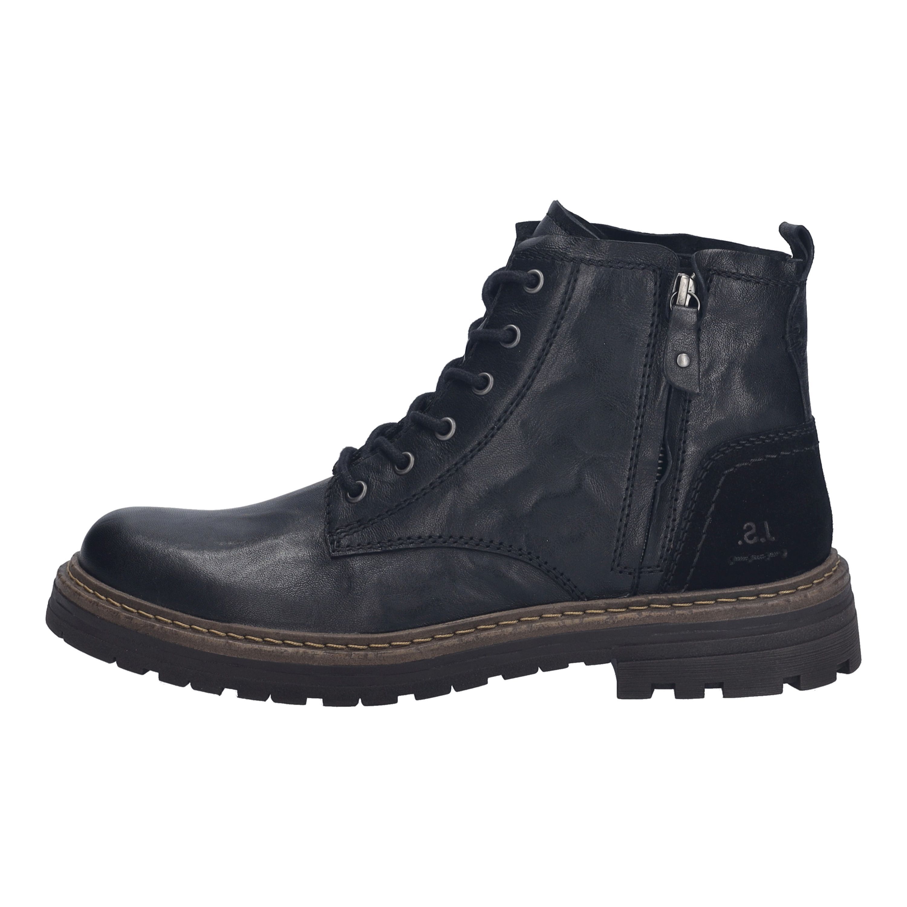 Bottines et boots Botte à cheville homme noir Josef Seibel Bottines et boots Botte à cheville homme noir Noir