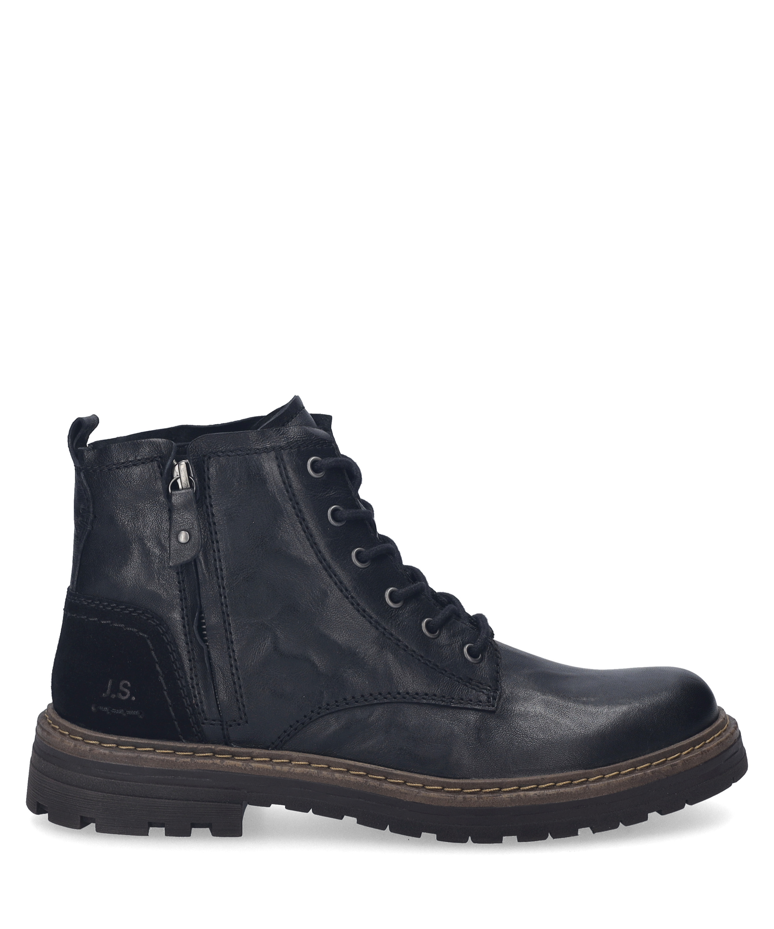 Bottines et boots Botte à cheville homme noir Josef Seibel Bottines et boots Botte à cheville homme noir Noir